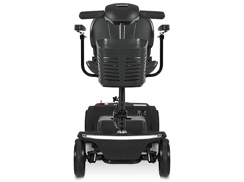 scooter plegable - Sweetrich S2, 27,8 kg, negro