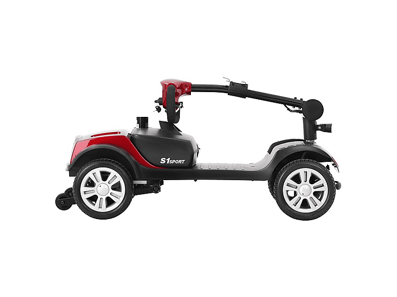 scooter plegable - Sweetrich S1 SPORT, 27 kg, rojo