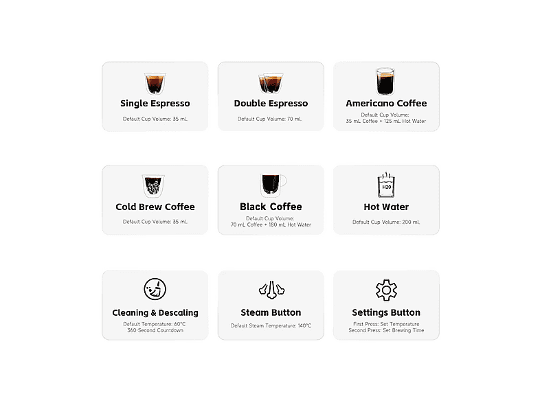 Cafetera espresso manual - Hibrew H13, 20 bar, 2100 W, plata