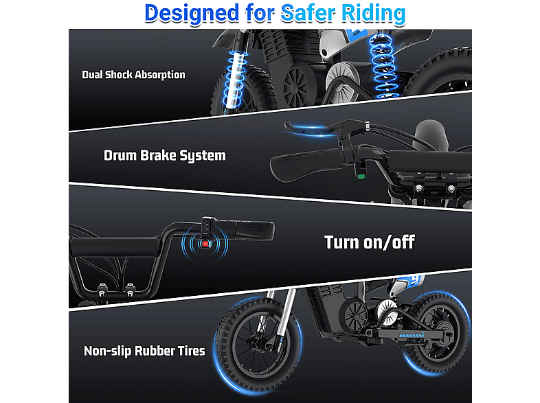 Moto eléctrica infantil - Rcb R9XP (ref. 168540870)