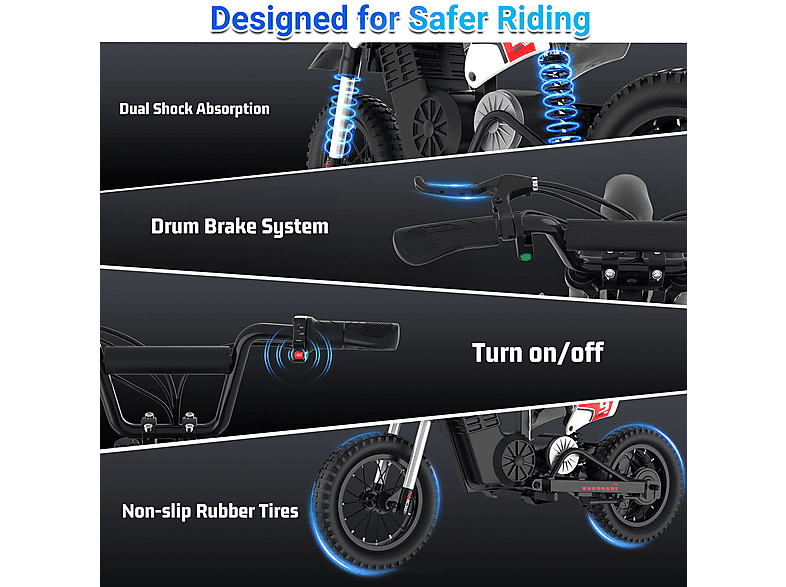 Moto eléctrica infantil - Rcb R9XP (ref. 168543087)