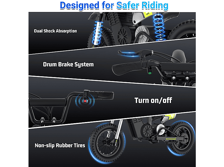 Moto eléctrica infantil - Rcb R9XP (ref. 168543755)