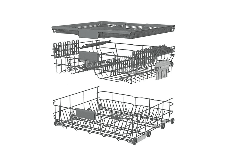Lavavajillas libre instalación 60 cm - Hisense HS643C90X, 16 servicios, 6 programas, 599 mm, Inox