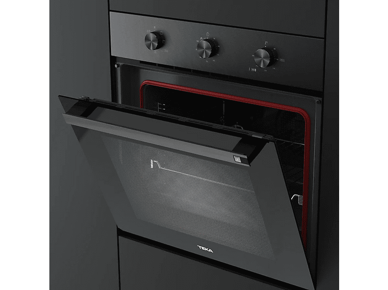 Horno convencional - Teka NEO HSB 6150 FBK, Integrable, Pirolítico + hidrolítico, 70 l, 595 mm, Negro, Acero inoxidable