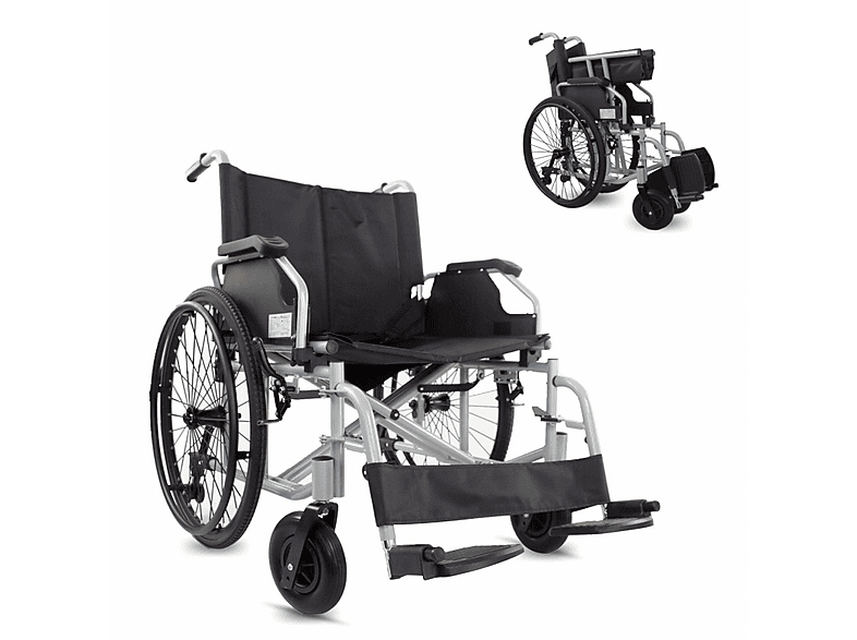 Silla de ruedas - Mobiclinic Bariatrica, Negro