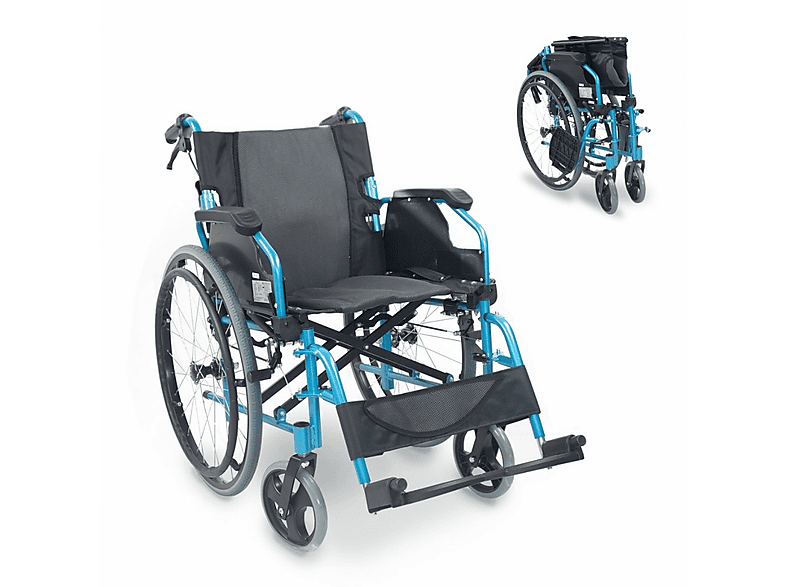 Silla de ruedas - Mobiclinic Bolonia, Azul