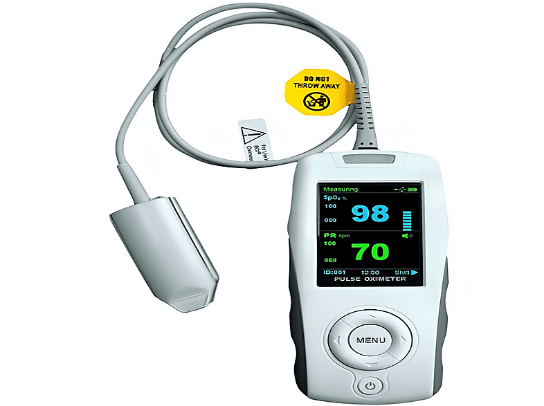 Pulsioxímetro - Mobiclinic MD300K2, Gris