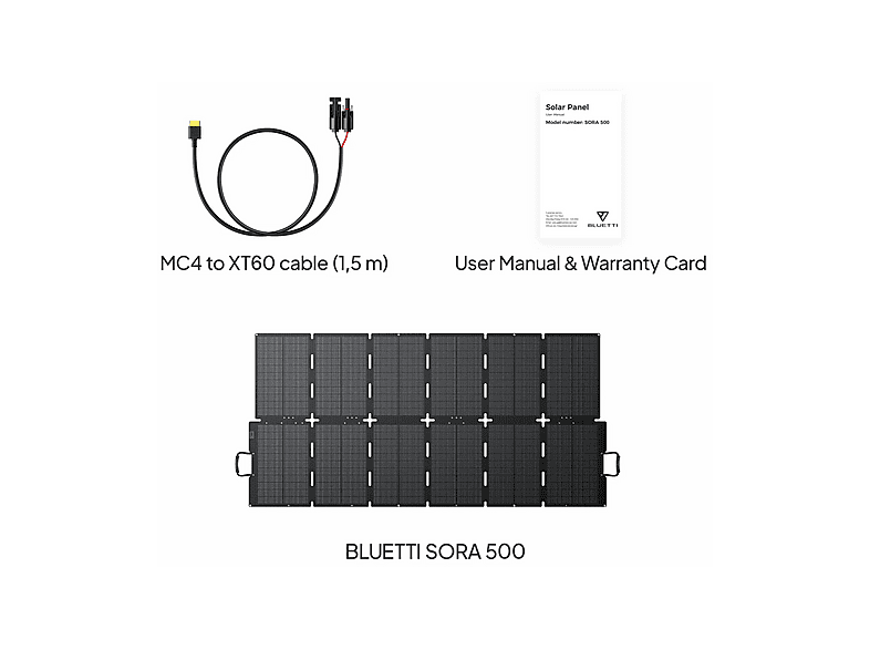 Paneles solares - Bluetti SORA 500, 500W, 350 W