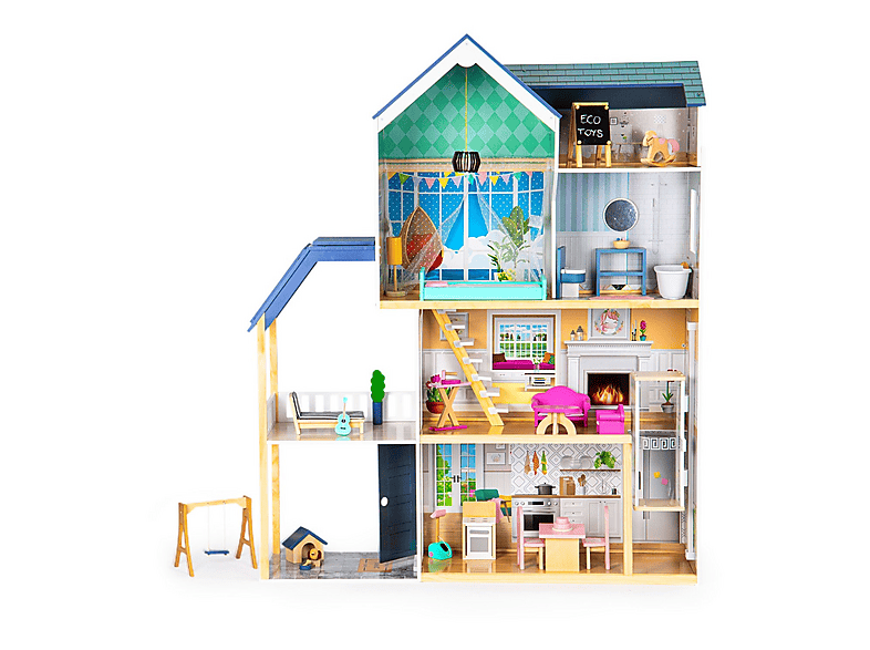 Casa de muñecas - Northio 74887, 21 cm, 3 año(s)