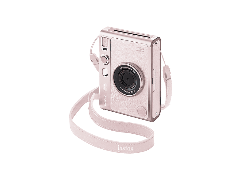 Cámara instantánea - Fujifilm HIBRIDA INSTAX MINI EVO GENTLE ROSE, 62 mm x 46 mm, Camera