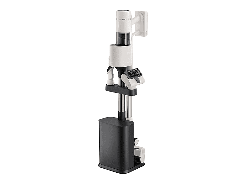 Aspiradora escoba - Roborock H60 HUB, 350 W, Potencia de succión 158 AirWatt, Depósito 0,5 l, Blanco