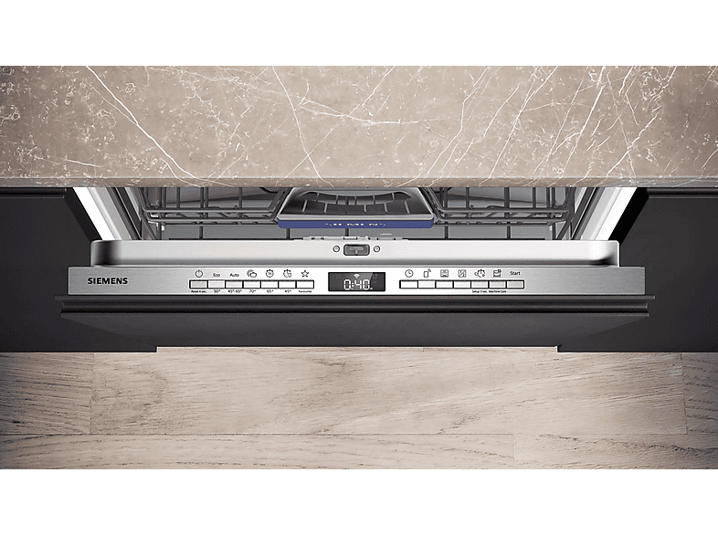 Lavavajillas integrable 60 cm - Siemens SN63HX03VE, 14 servicios, 6 programas, 59,8 cm, Acero inoxidable