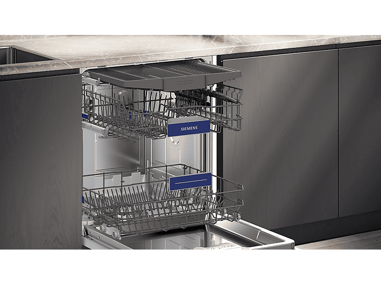 Lavavajillas integrable 60 cm - Siemens SN63HX03VE, 14 servicios, 6 programas, 59,8 cm, Acero inoxidable