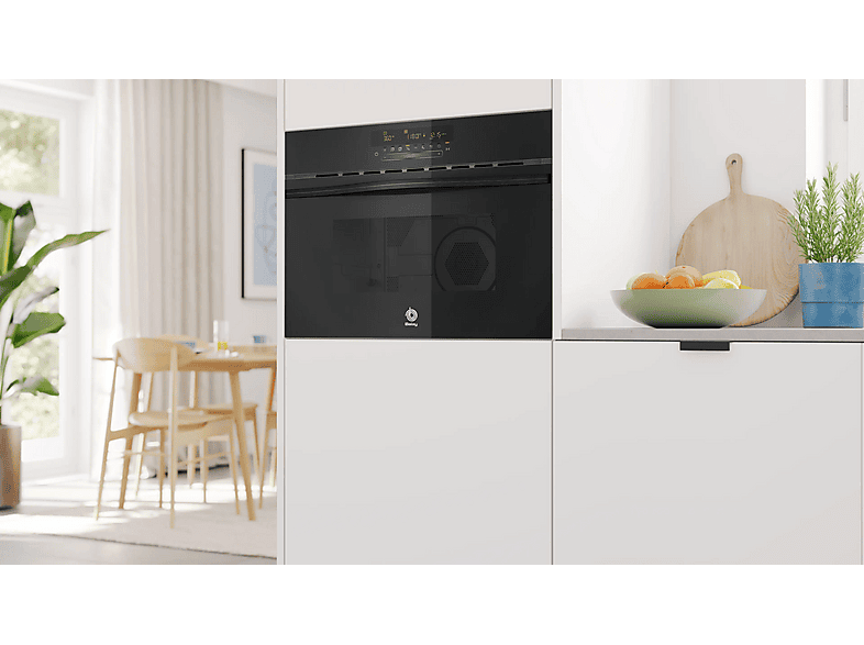 Horno microondas - Balay 3CW5179N3, Integrable, Hidrolítica, 44 l, 59,4 cm, Cristal negro