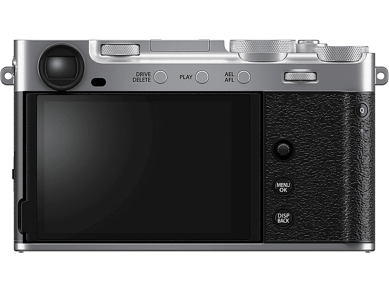 Cámara digital - Fujifilm X-E5, 40,2 megapixel, 6.2K (6240 x 3510), Plata