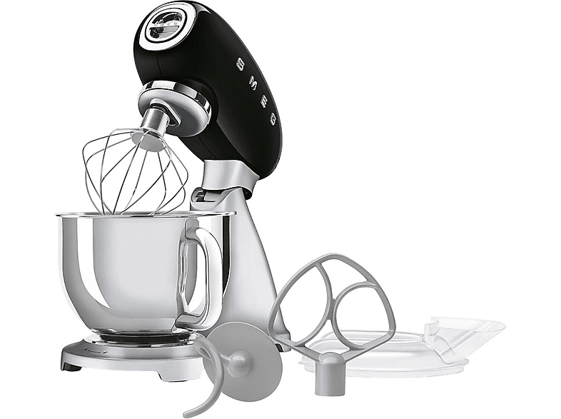 Robot Amasador - Smeg SMF04, Negro