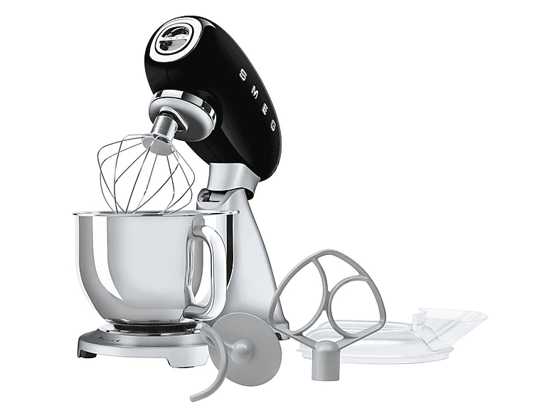 Robot Amasador - Smeg SMF04, Negro