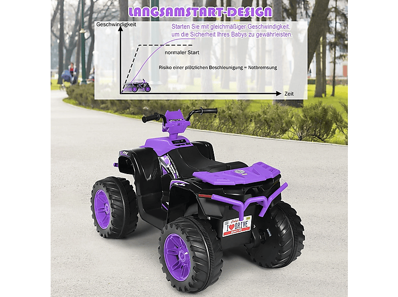 Quad eléctrico infantil - Northio 59314