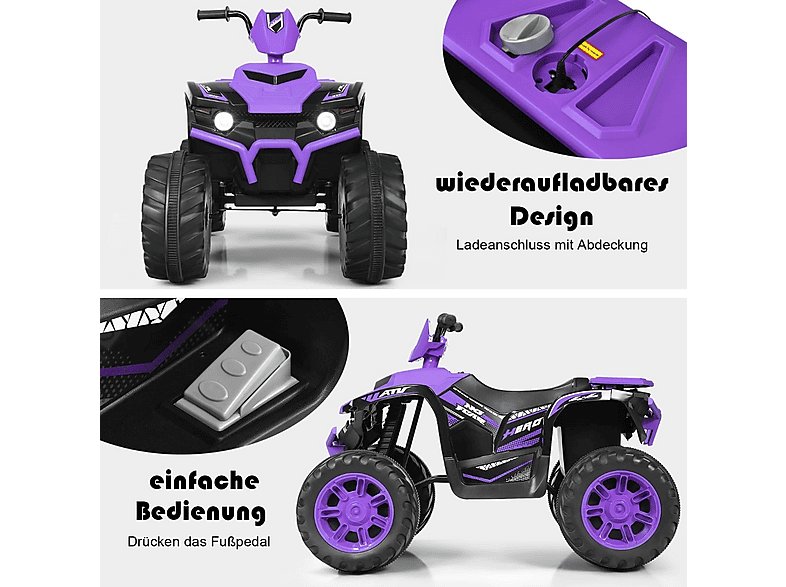 Quad eléctrico infantil - Northio 59314
