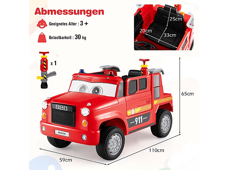 Coche eléctrico infantil - Northio 79589