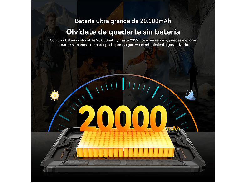 Tablet - Oscal SPIDER 10 Con Teclado (QWERTY), 256 GB, Negro, 11 " Full-HD+, 8 GB RAM, MediaTek Helio G81 (Octa core), Tableta Android