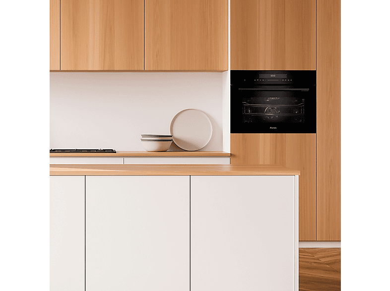 Horno multifunción - Pando One HRN-45, 50 l, 595 mm, Negro