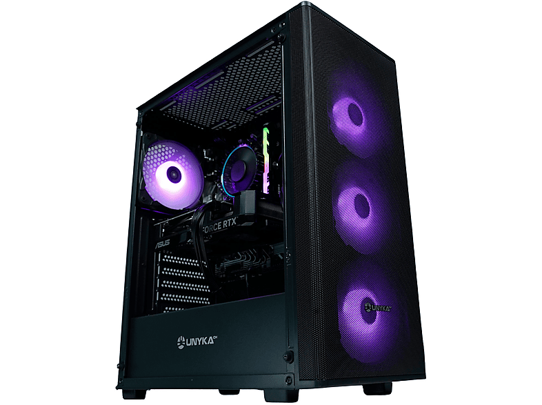 PC Gaming - Epical-Q Neomer, AMD Ryzen 5 5500, 16 GB RAM, 500 GB SSD, GeForce RTX™ 5060, Windows 11 Pro, Negro