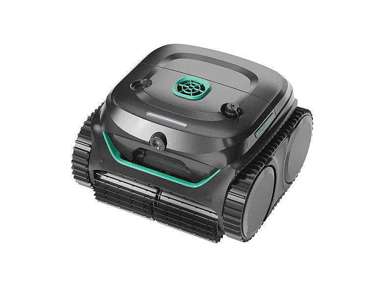 Robot limpiafondos - Wybot E-TRON VISION WYBOT WiFi IA, Negro