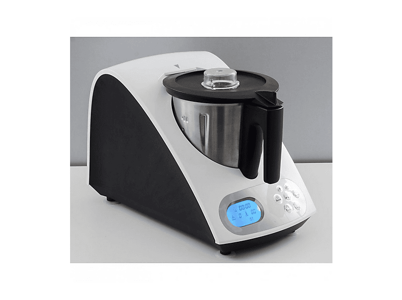 Robot de cocina - Superchef Cook&Mix VA1500, Blanco & Negro