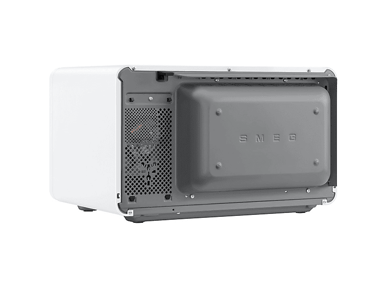 Microondas 9 en 1 - Smeg MOC02WHMEU, 2100 W, 27 l, Blanco mate