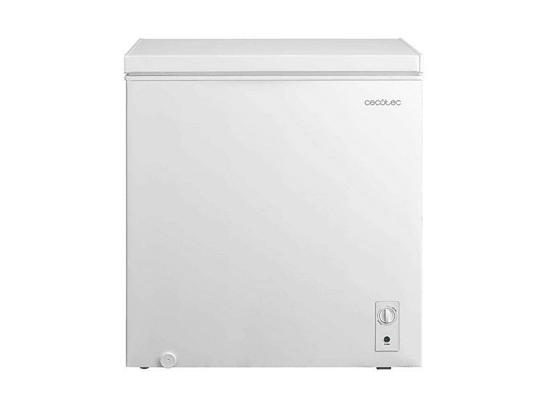 Congelador horizontal - Cecotec Bolero CoolMarket Chest 198M White D, 85 cm, Blanco