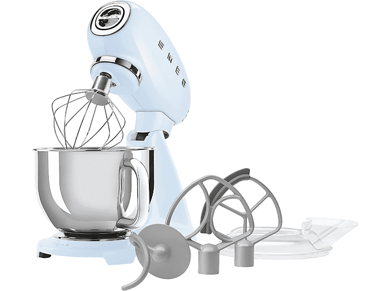 Robot Amasador - Smeg SMF05, Azul pastel