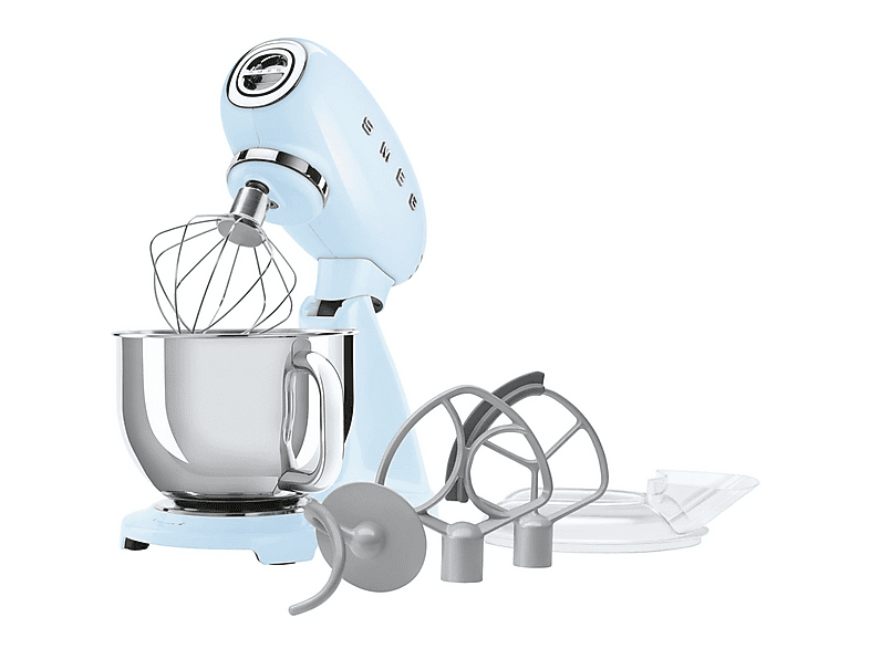 Robot Amasador - Smeg SMF05, Azul pastel