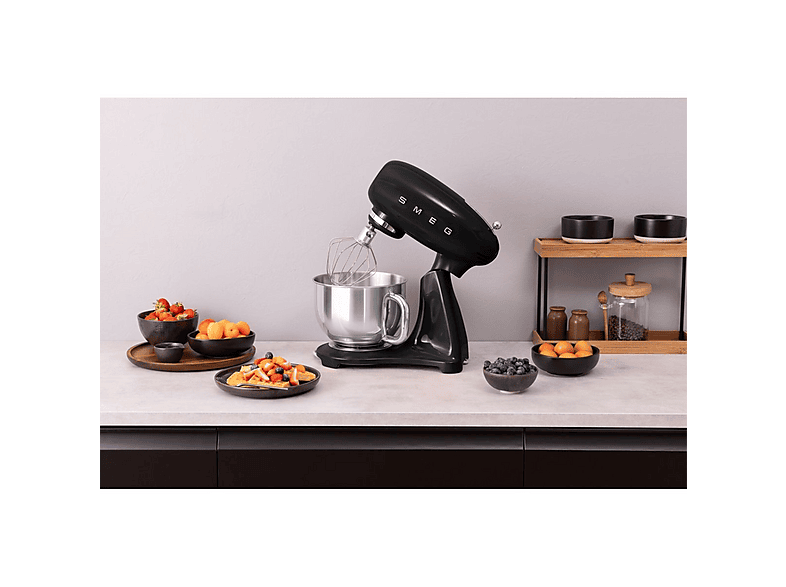 Robot Amasador - Smeg SMF05, Nero