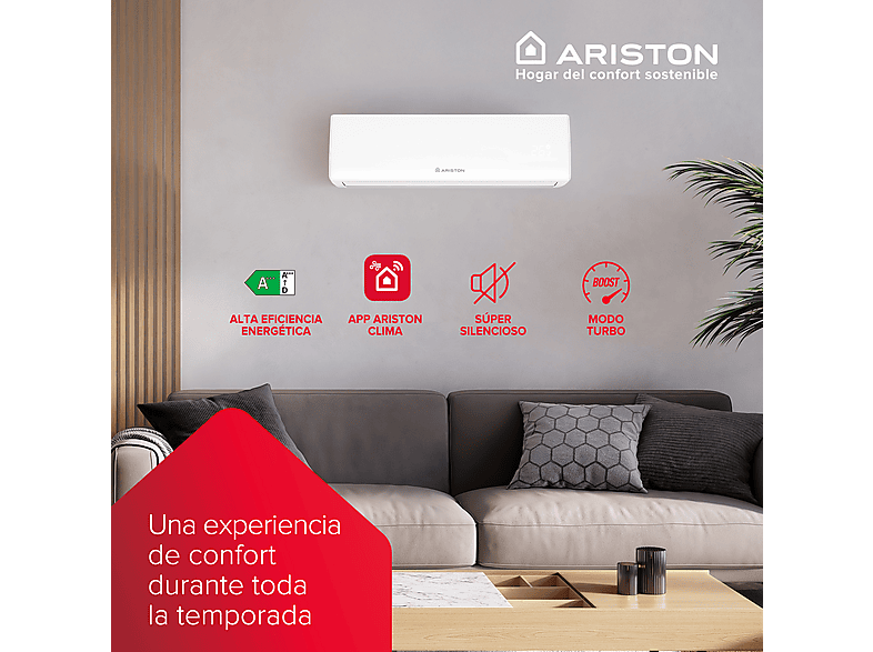 Aire acondicionado Split 1x1 - Ariston KIOS 50, White