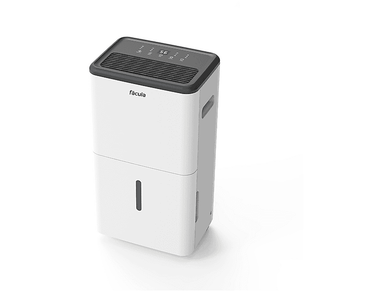 Deshumidificador - Facula Siroco 40 l/día, 6,5 l, 50 m², Blanco