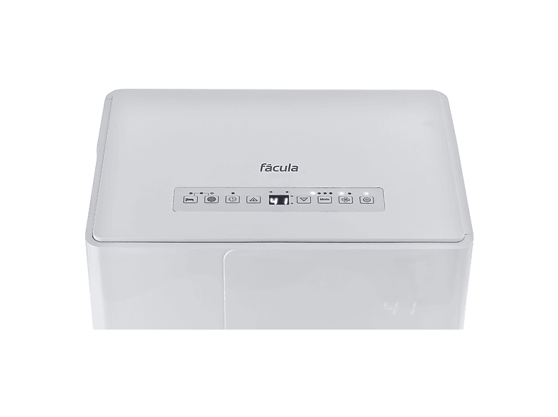 Deshumidificador - Facula Titán 50 l/día, 6,5 l, 50 m², Blanco
