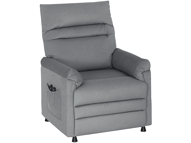 Sillón de masaje - Homcom 700-186V90GY, Gris
