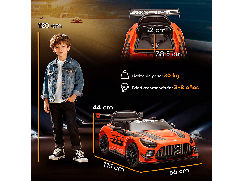 Coche Eléctrico - Aiyaplay 370-421V90OG