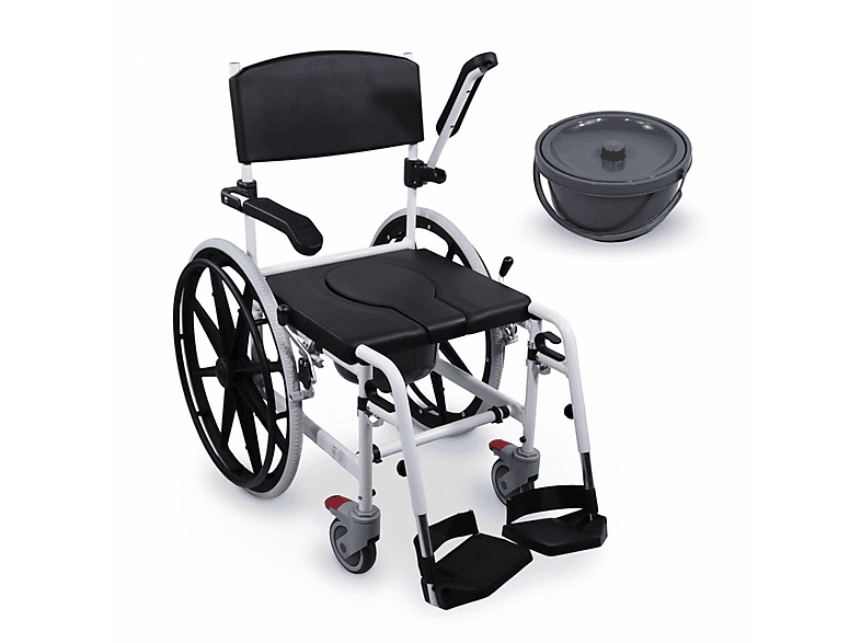 Silla de baño - Mobiclinic Calígula, Negro