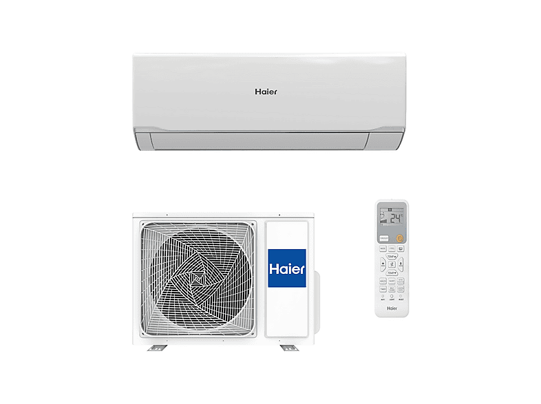 Aire acondicionado Split 1 x 1 - Haier TIDE R 25 PREMIUM WIFI, 2250 fg/h, Función Inverter, Blanco