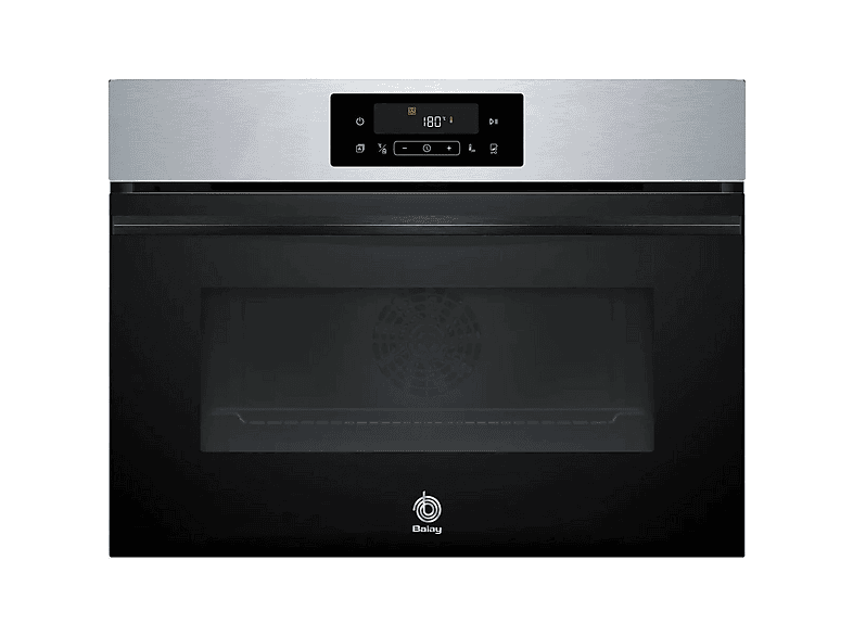 Horno compacto - Balay 3CB4821X3, Integrable, Hidrolítica, 47 l, 59,4 cm, Acero inoxidable