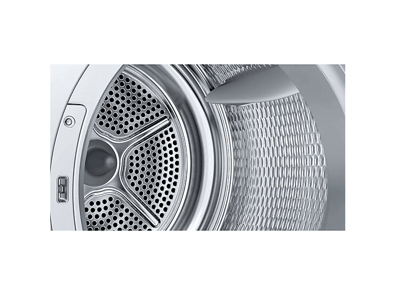 Secadora bomba de calor - Bosch Serie 6, Bomba de calor, 9 kg, 14 programas, Blanco