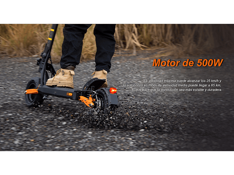 Patinete eléctrico - Kukirin G2 Pro VMP, Pot. máx. 48 V, Carga máx. 120 kg, 15600 mAh, Negro (ref. 174083694)