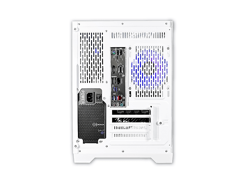 PC Gaming - Nitropc Avanzado, AMD Ryzen 7 5700X (6 núcleos, 16 hilos | 3,40 GHz hasta 4,60 GHz), 32 GB RAM, 1 TB SSD, GeForce RTX™ 5060, Blanco