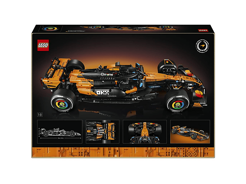 Juego de construcción - LEGO LEGO® Technic Coche McLaren MCL39 F1 - Maquetas de Coche para Adultos, edad recomendada: 8 año(s), 1675 piezas