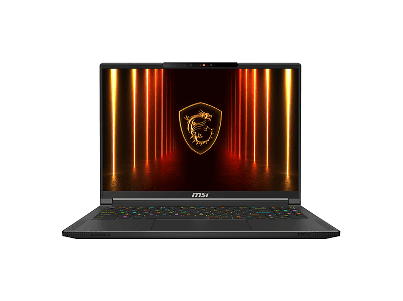 Portátil Gaming - MSI Stealth A16 AI+, 16 " HD+, AMD Ryzen AI 9 HX 370, 64 GB RAM, 1 TB SSD, GeForce RTX™ 5090, Windows, idioma del teclado: ES