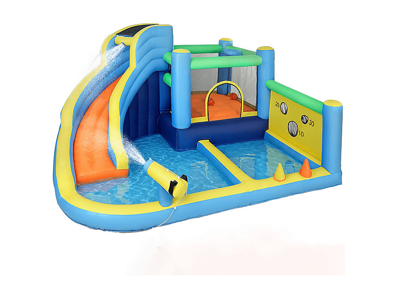 Castillo Hinchable Acuático - Aiyaplay 346-030V90MX, a partir de 5 año(s), Multicolor