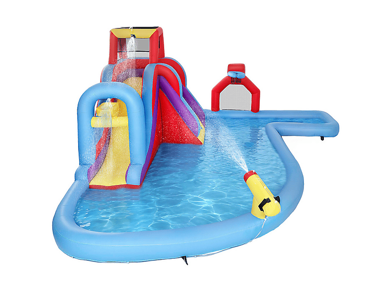 Castillo Hinchable Acuático - Aiyaplay 346-027V90MX, a partir de 5 año(s), Multicolor