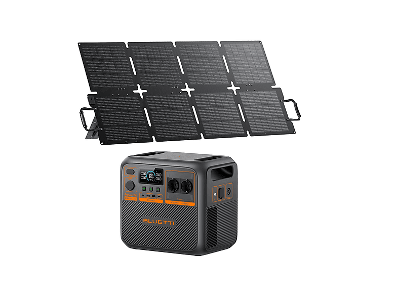 Estación de energía - Bluetti KIT Premium 200 V2(AC270P)+130W